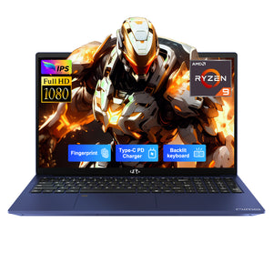 Nimo 17.3 FHD N172 AMD R9-6950H Gamming Laptop - 32GB - 1TB - Blue